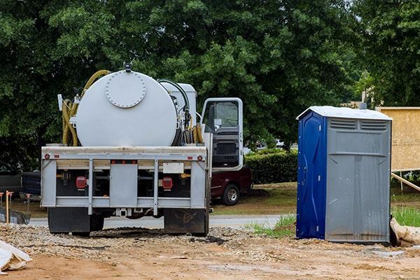 workers at Porta Potty Rental of Norwood